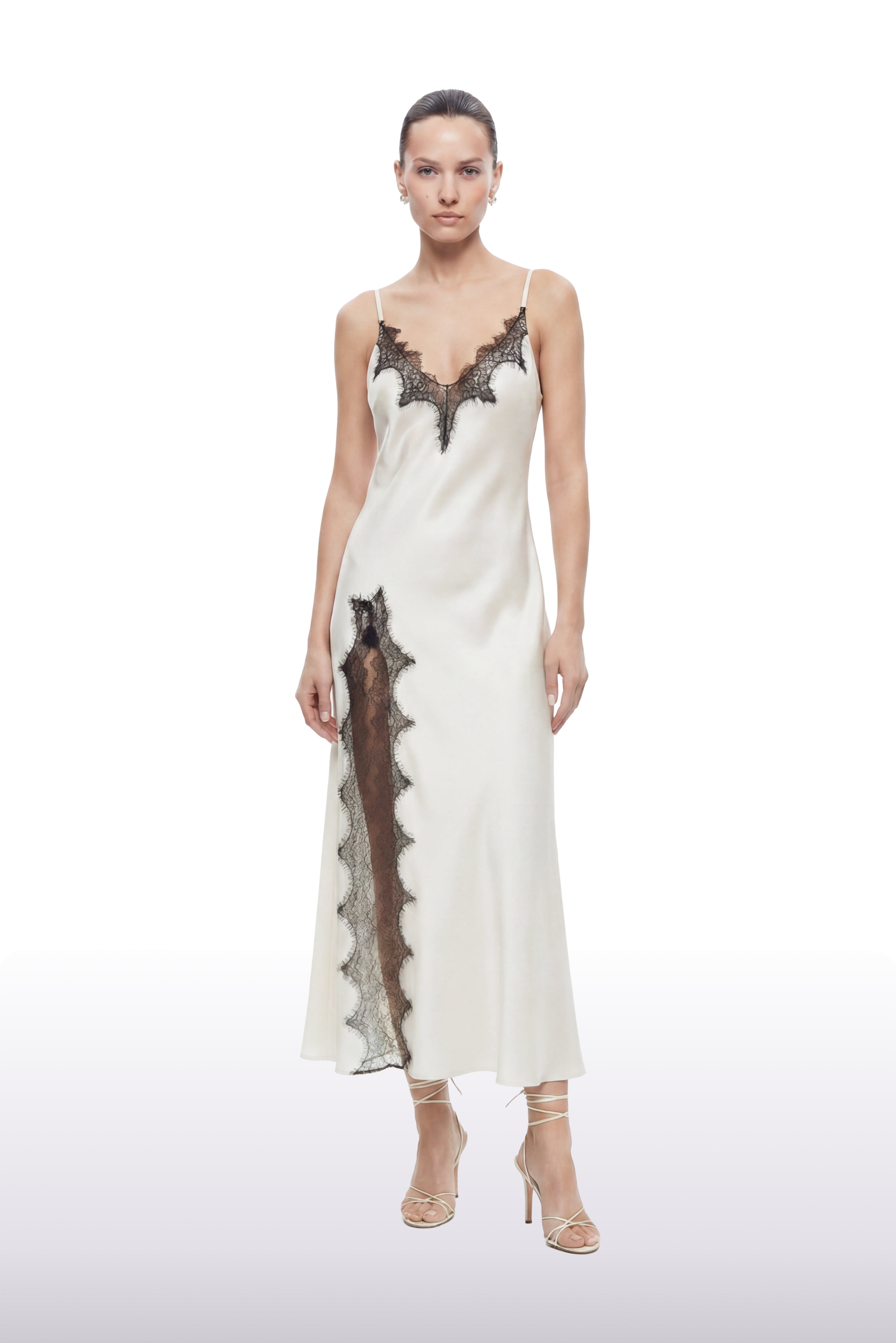 Dream Silk Dress Ecru