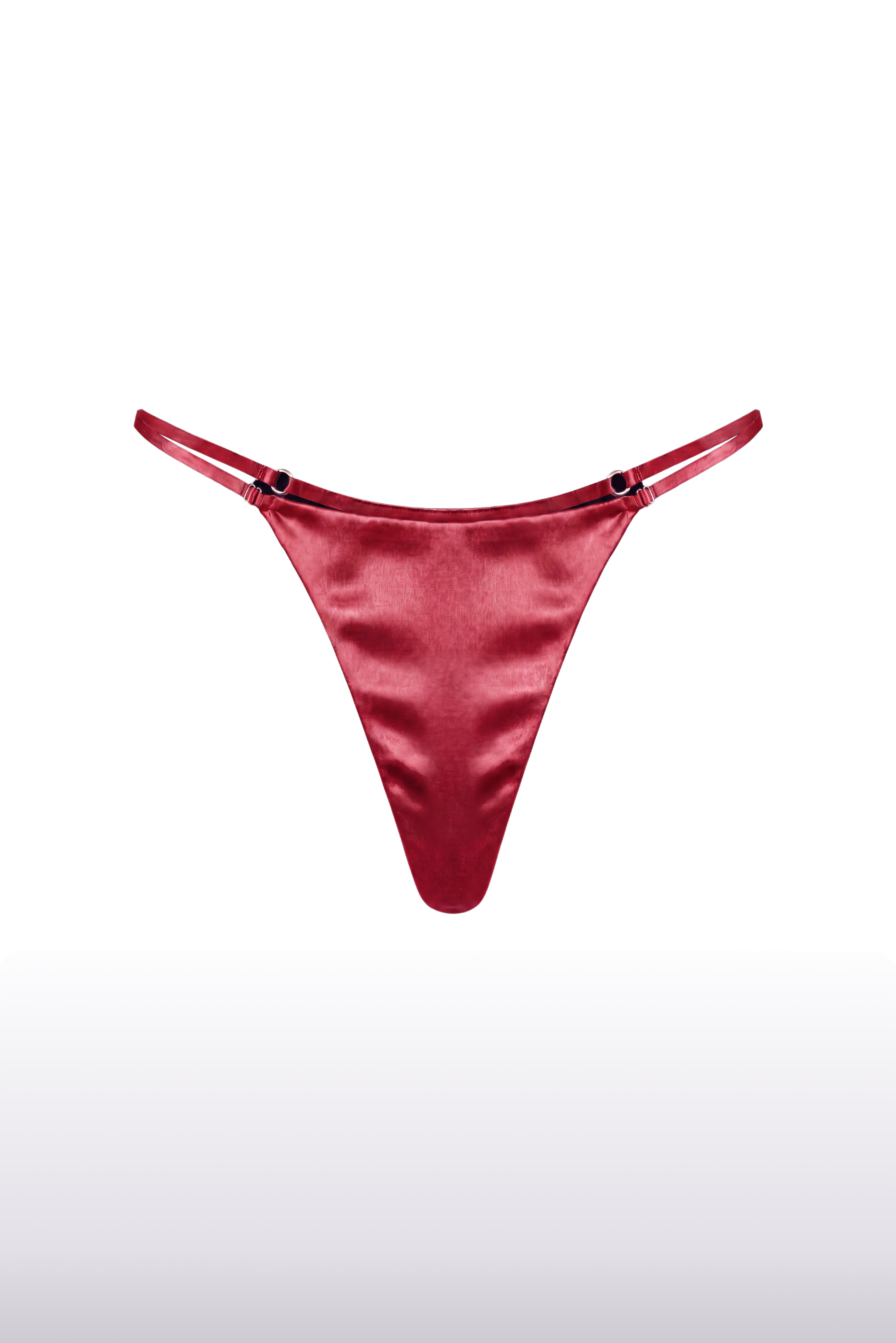 Triangle Kırmızı İpek Tanga