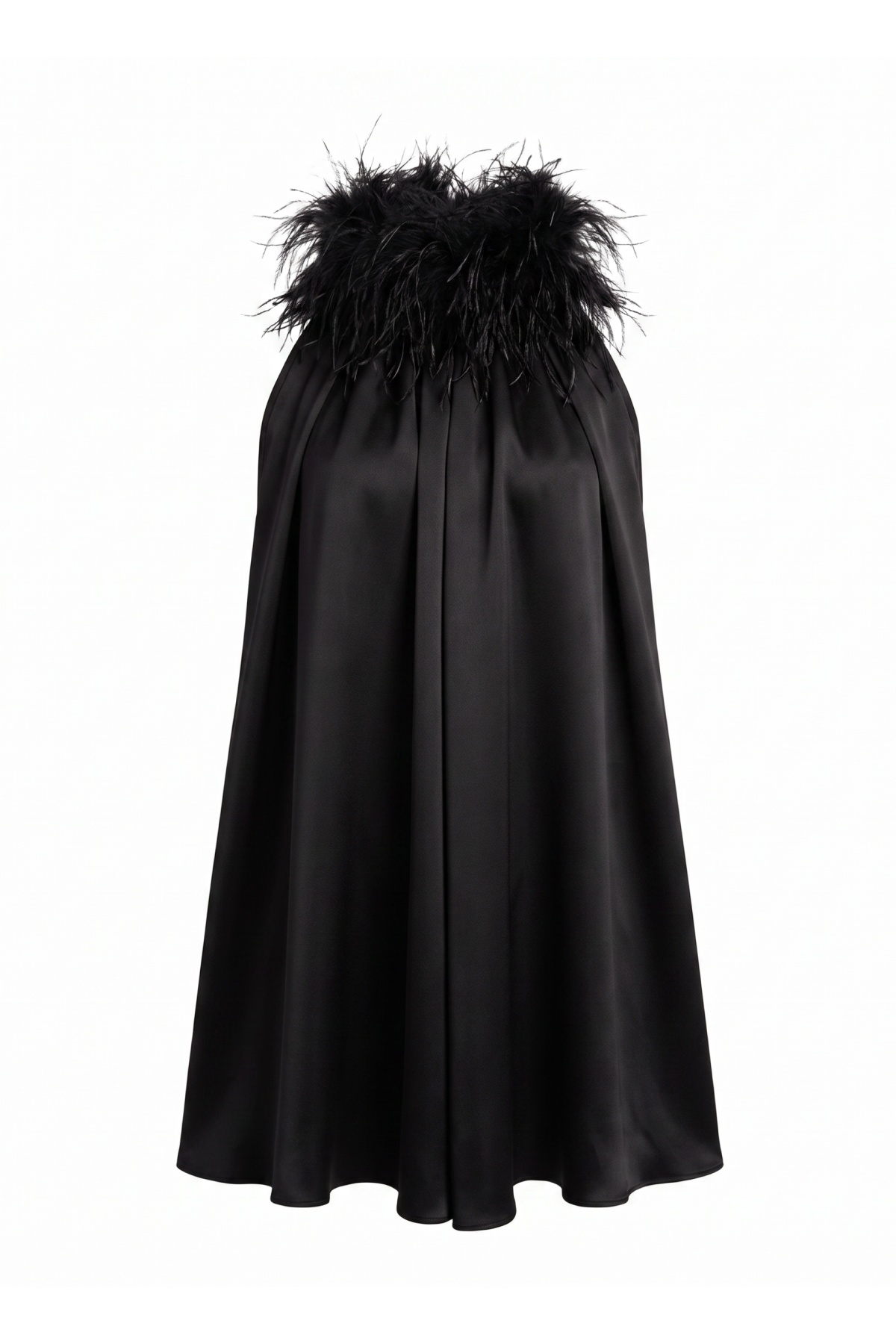 Arya Chiffon Dress Black