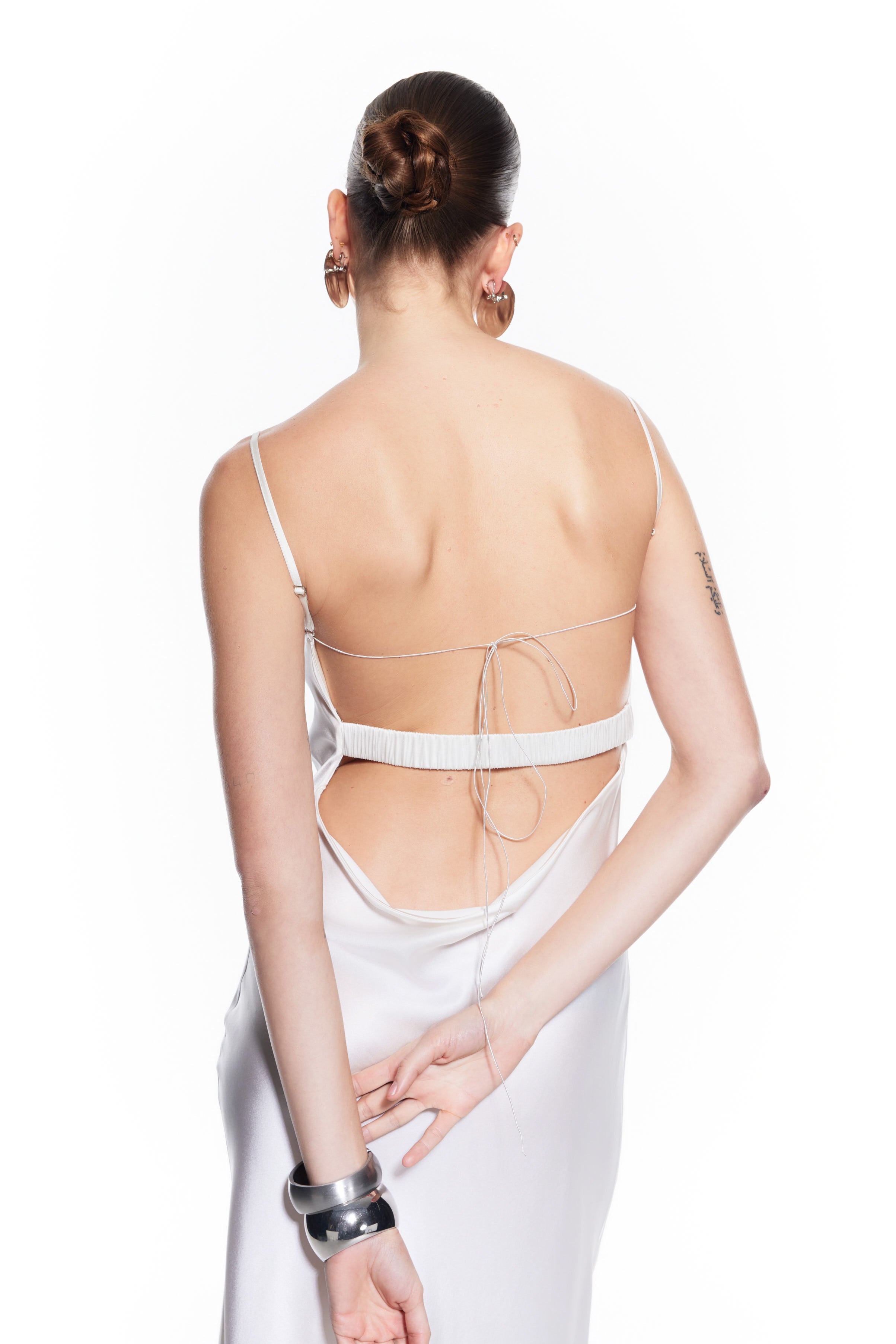 Lea Silk Dress - Mers Silk