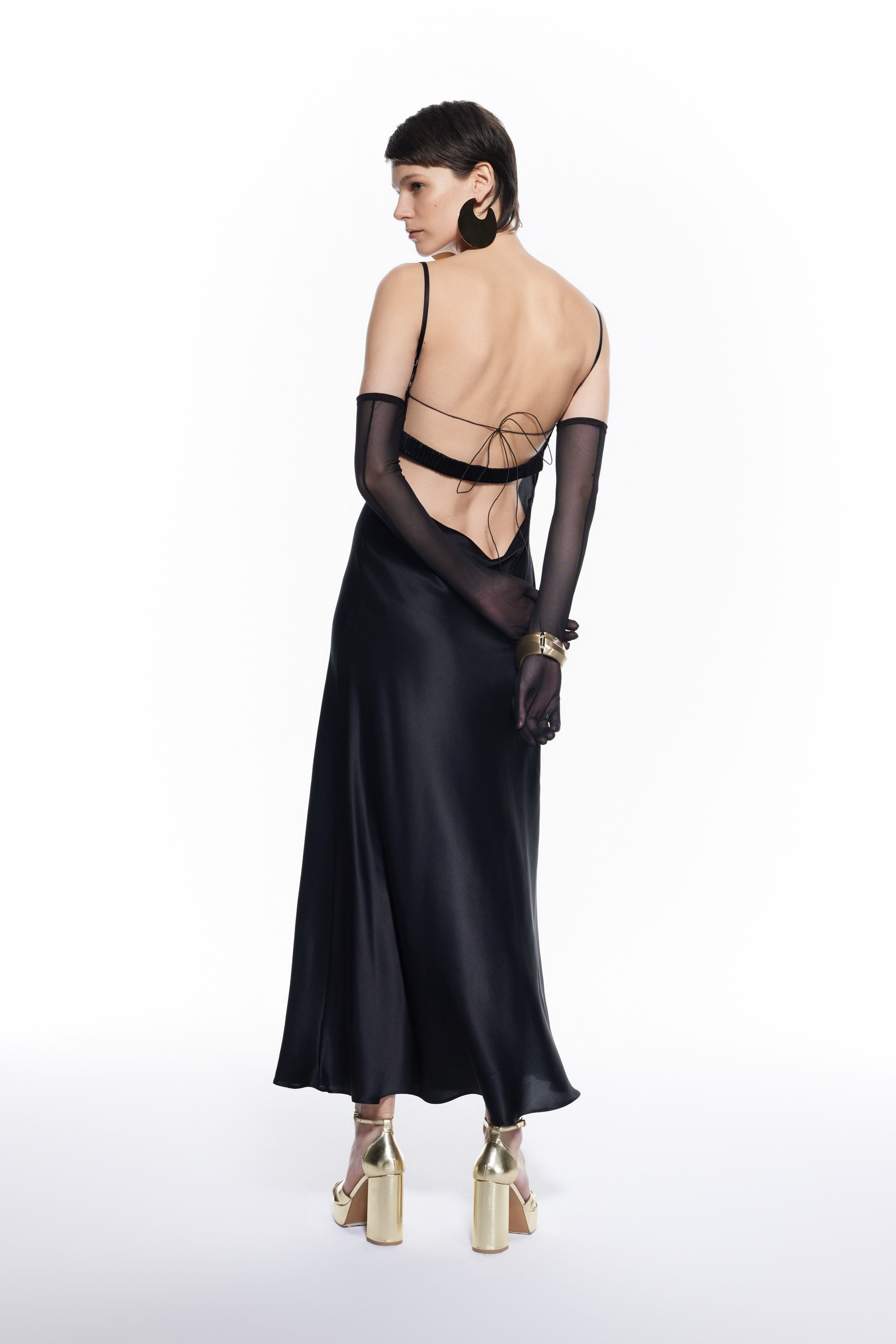 Lea Silk Dress - Mers Silk