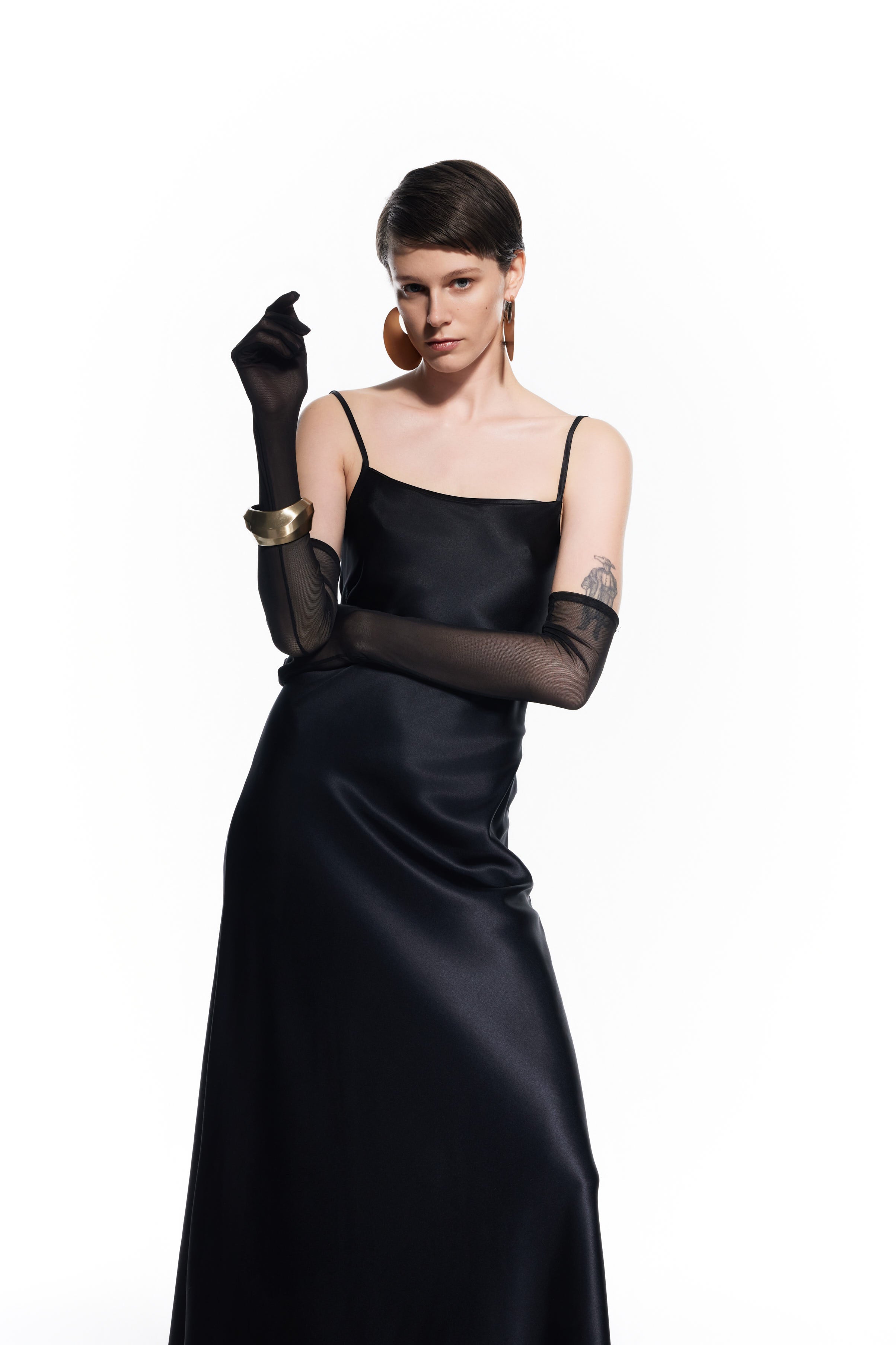 Lea Silk Dress - Mers Silk