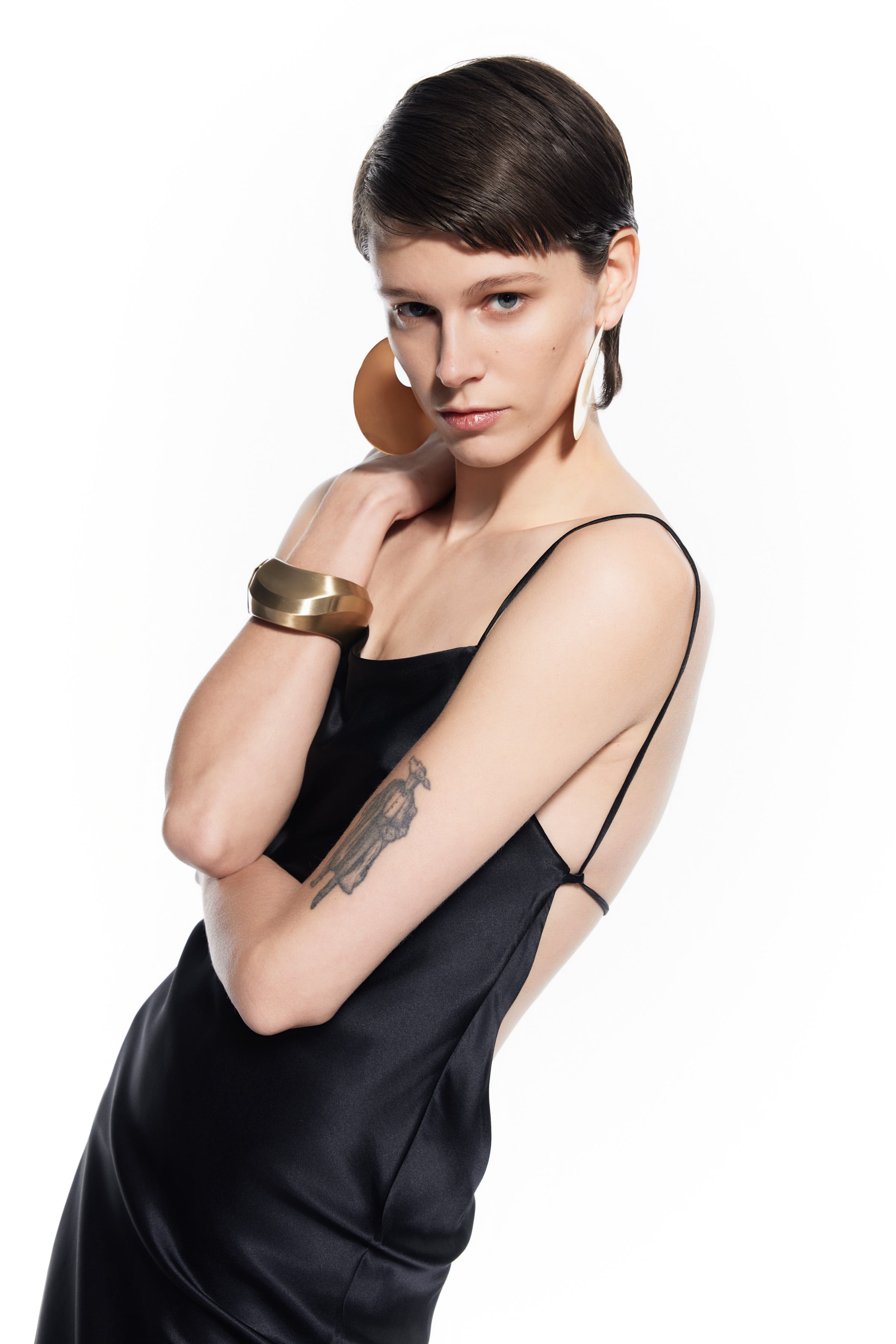 Suad Silk Dress - Mers Silk