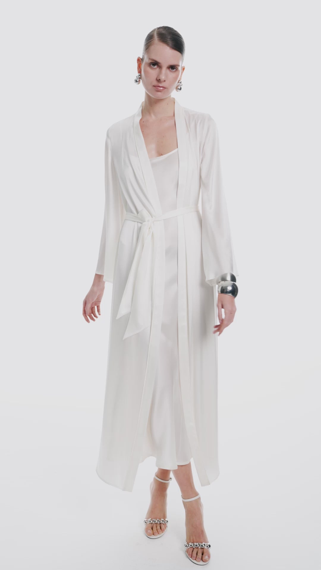 Dian Silk Robe.