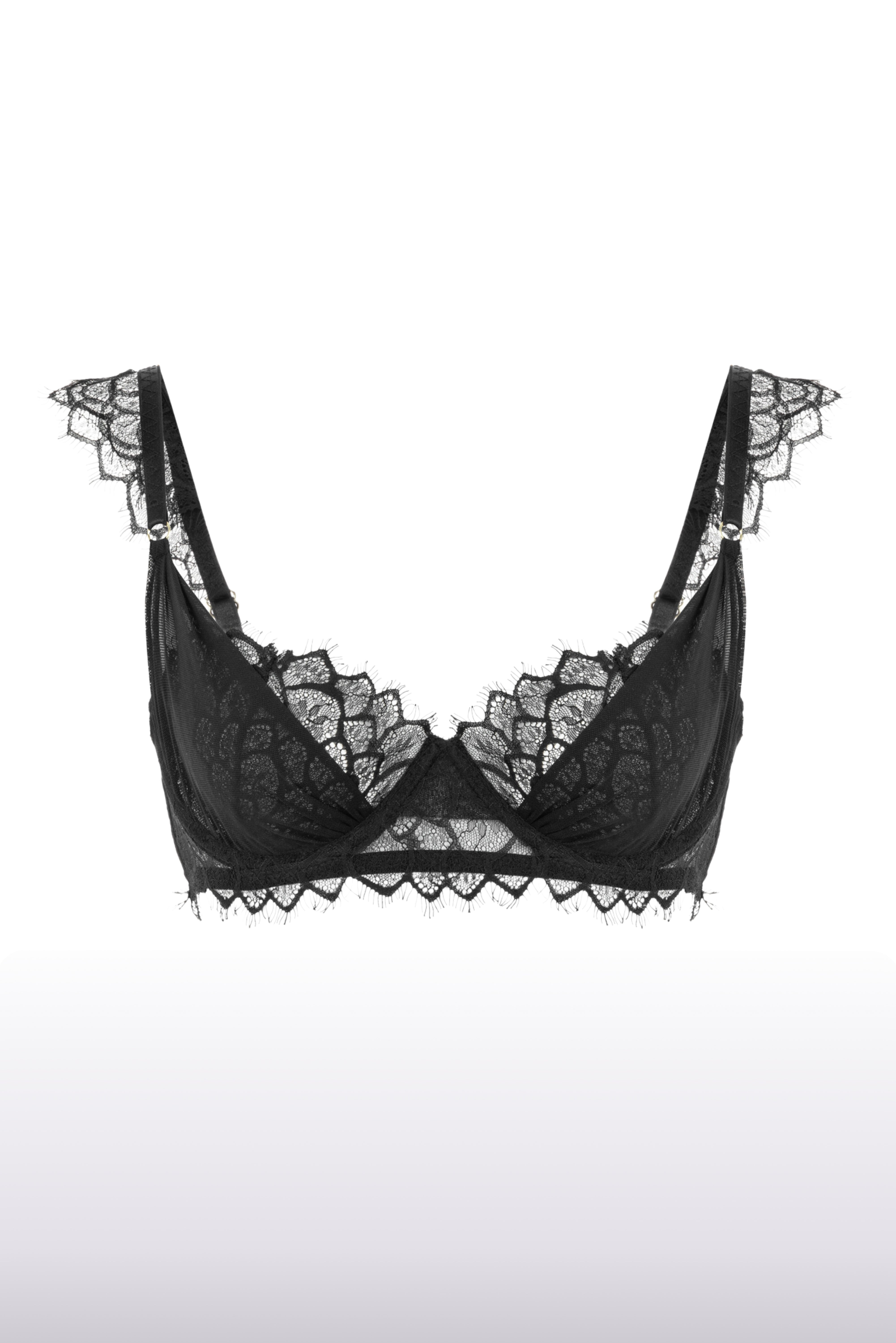 Ruby Bra Black Lace Underwire Bra