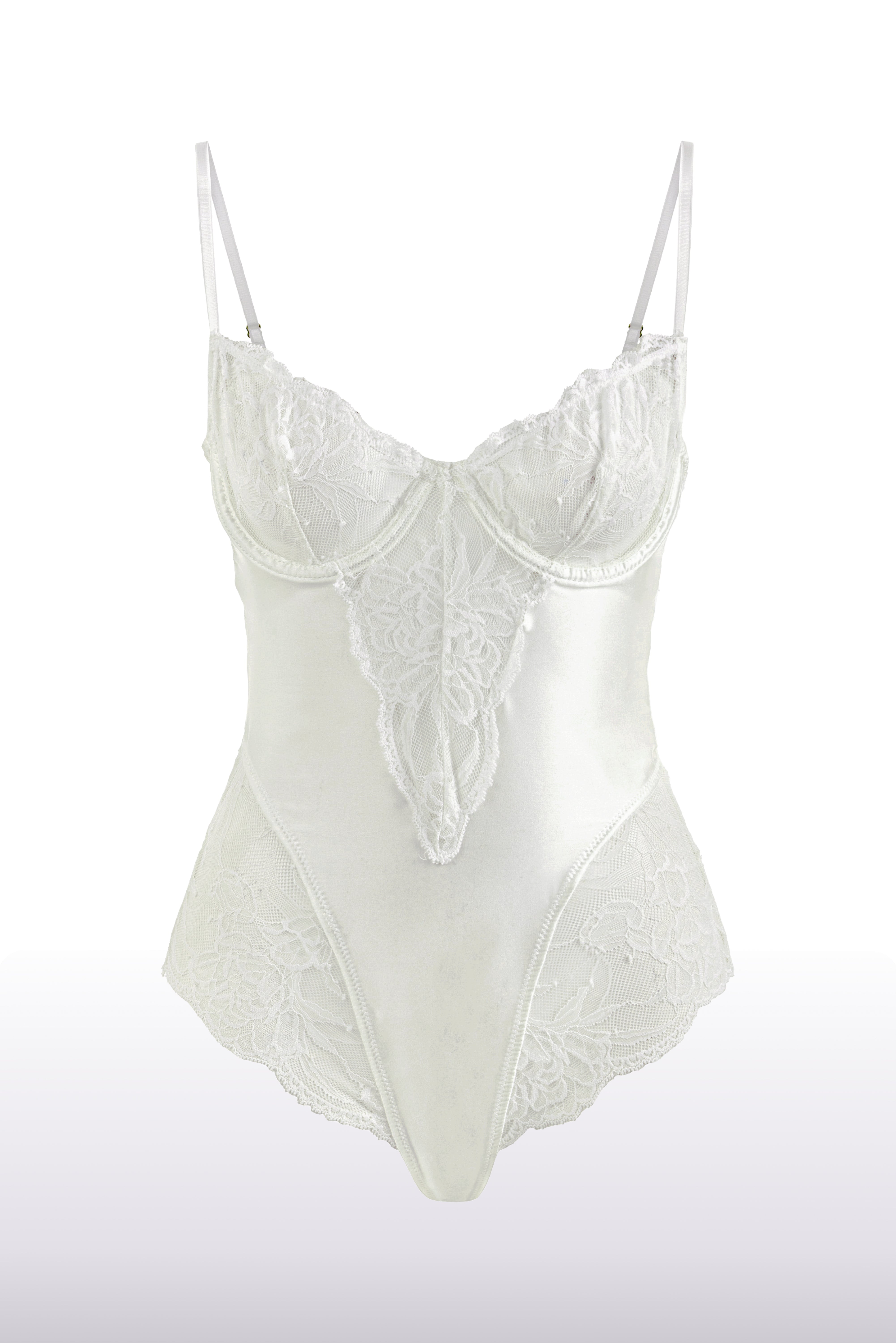 Eclipse Gelin Bodysuit Beyaz