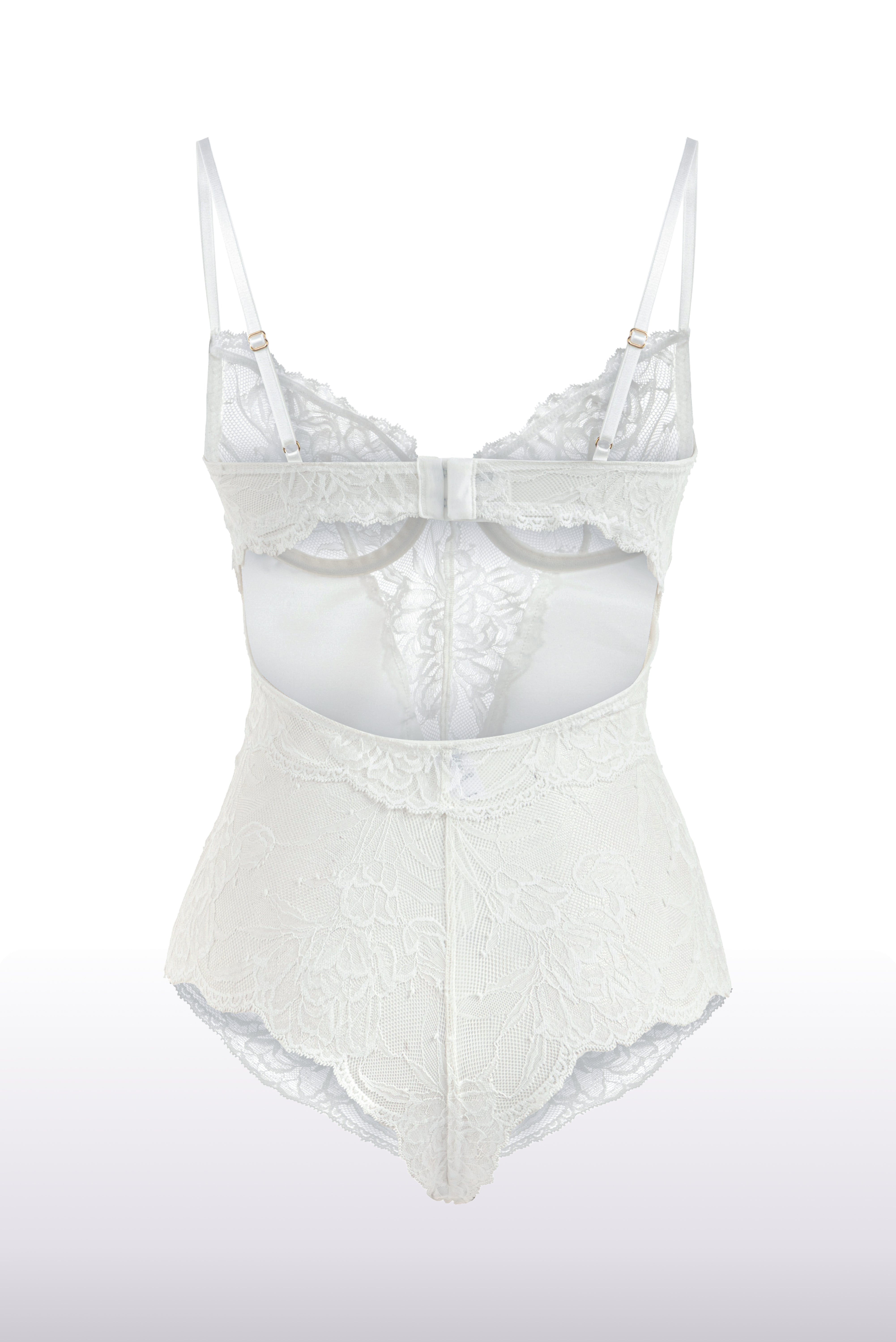 Eclipse Gelin Bodysuit Beyaz