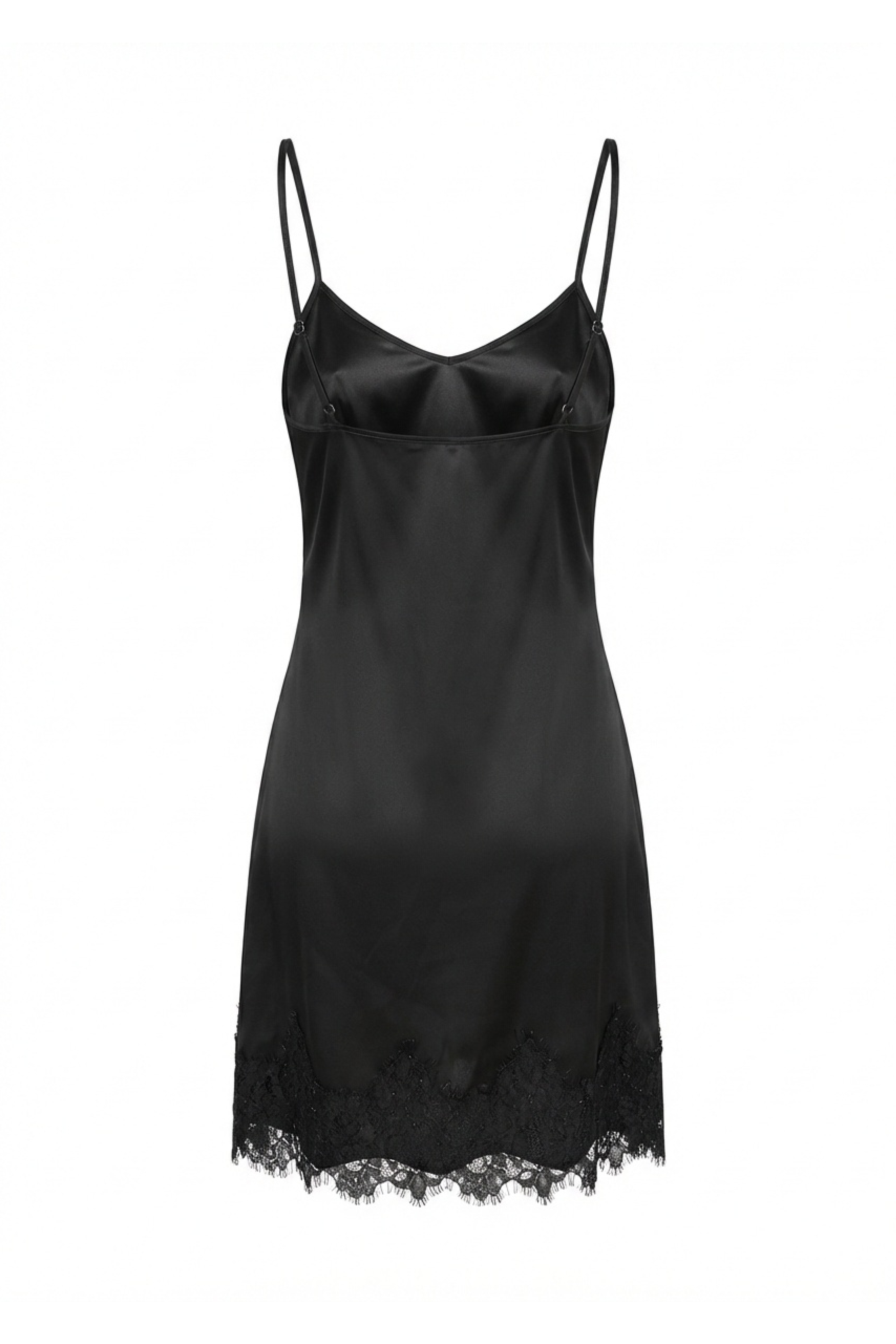 Velvet Night Silk Dress