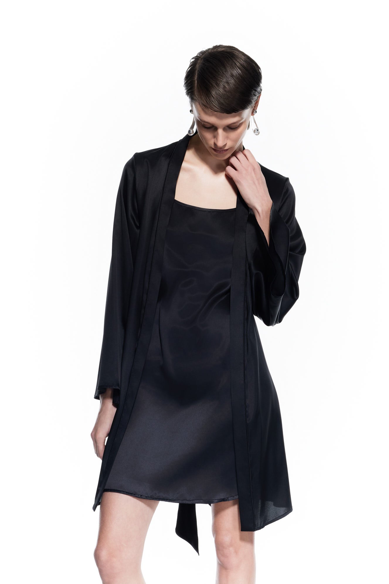 Anya Silk Robe.