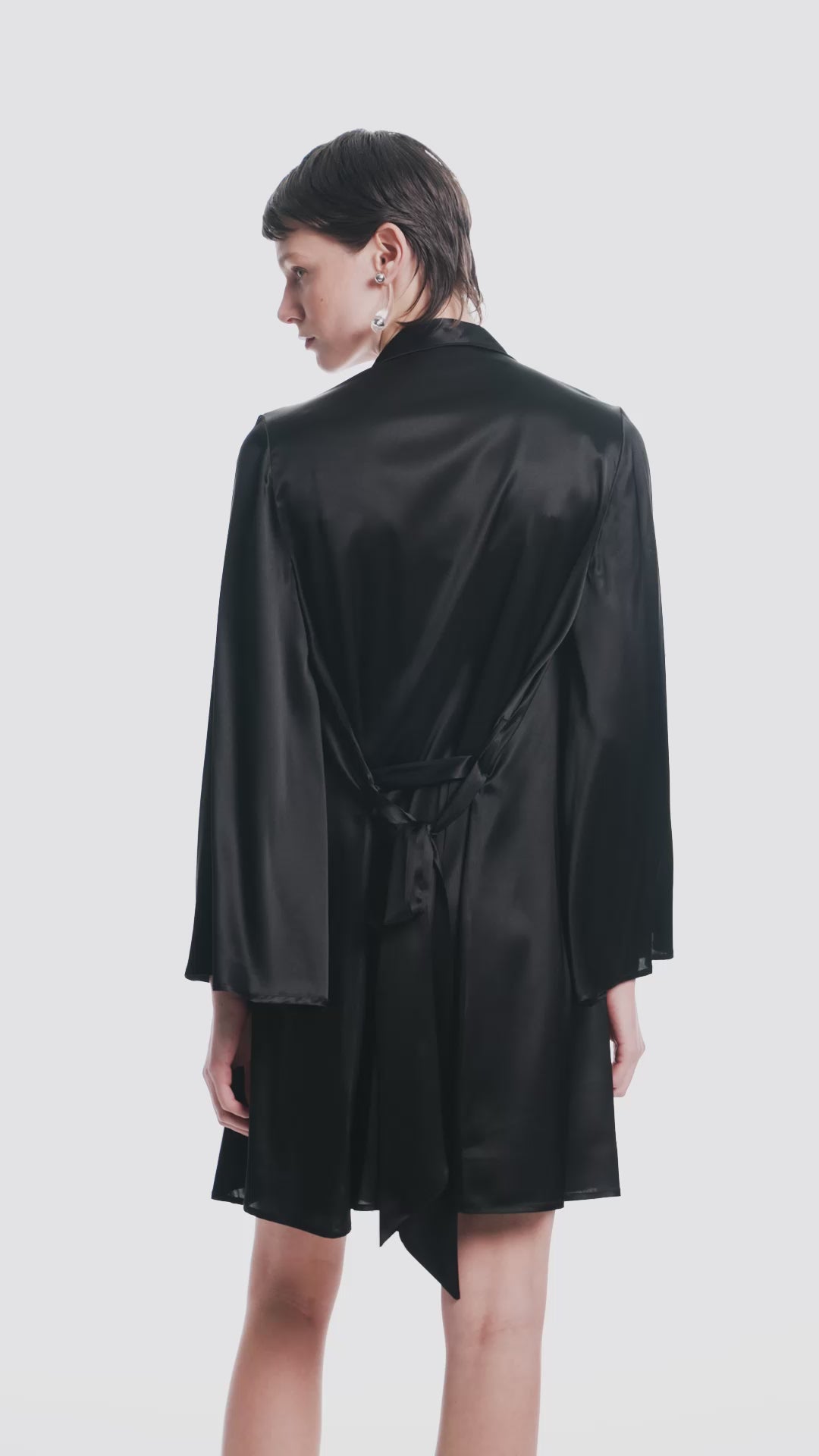 Anya Silk Robe.