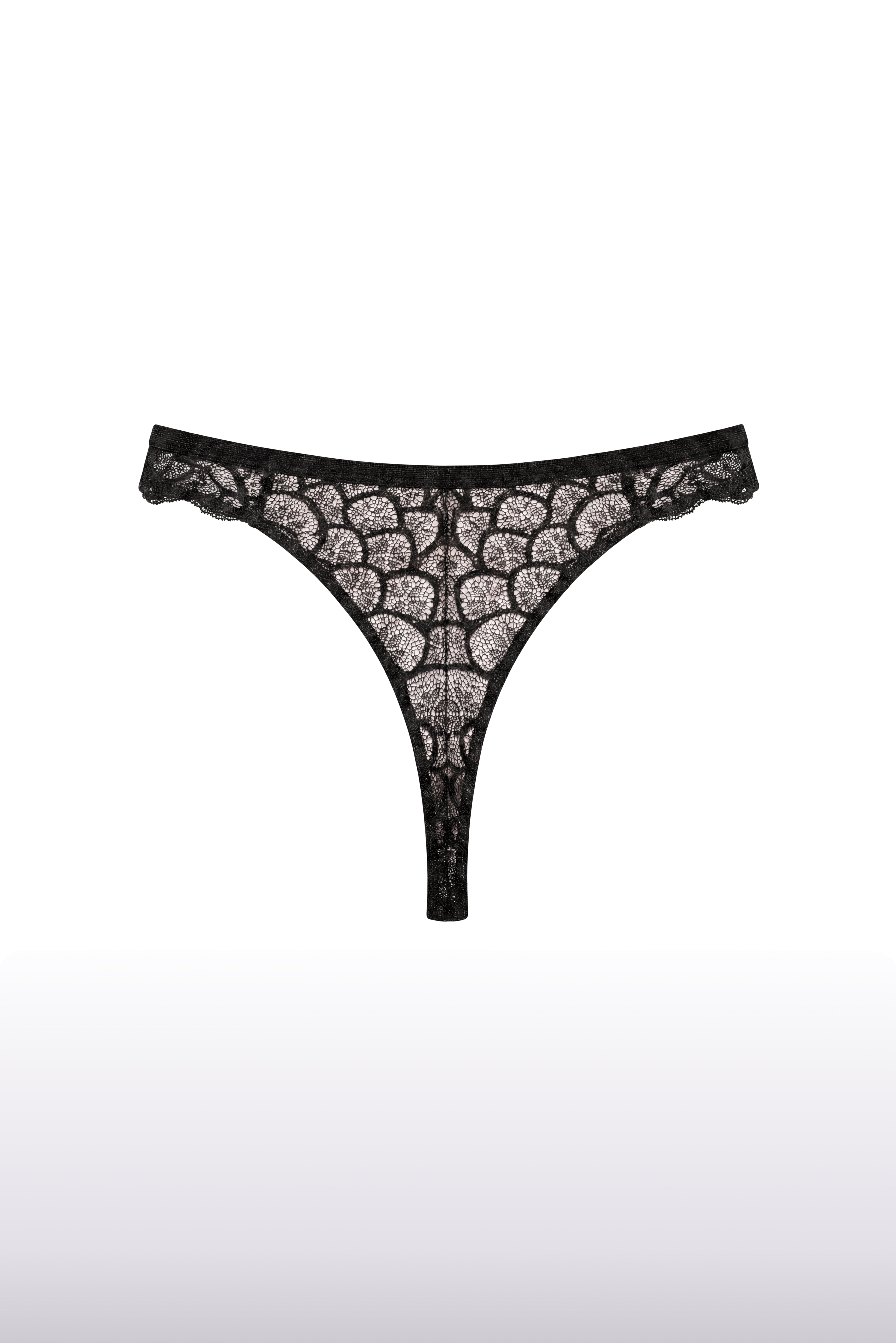 Ruby French Lace Panty Black