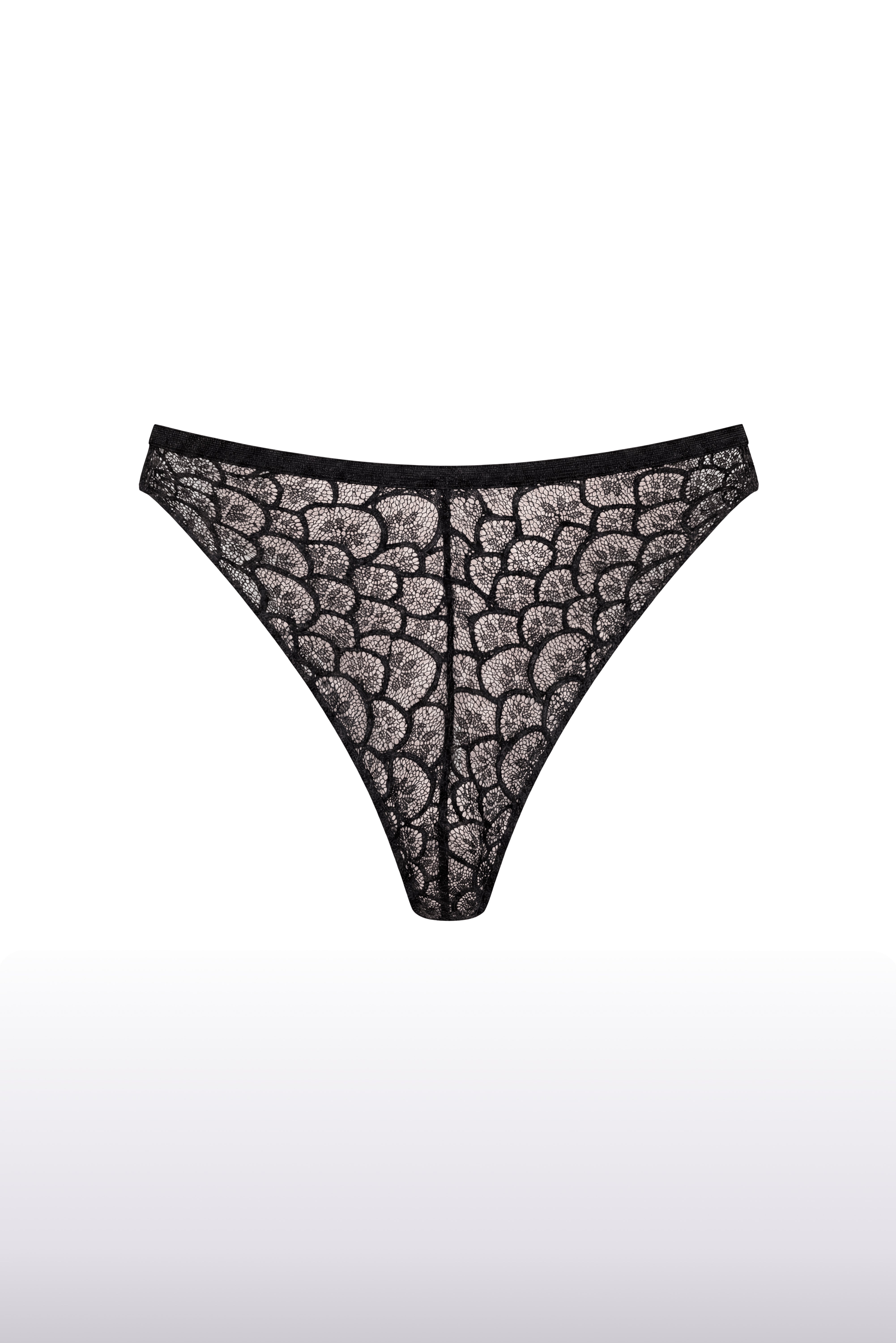 Ruby French Lace Panty Black